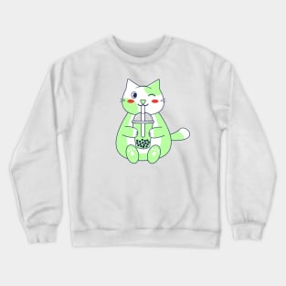 cute cat Crewneck Sweatshirt